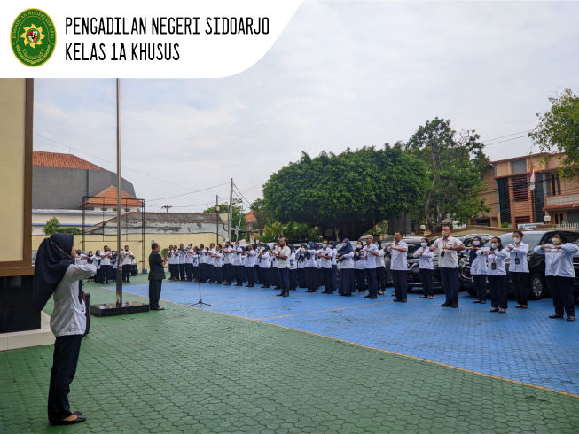 APEL PAGI APARATUR PENGADILAN NEGERI SIDOARJO